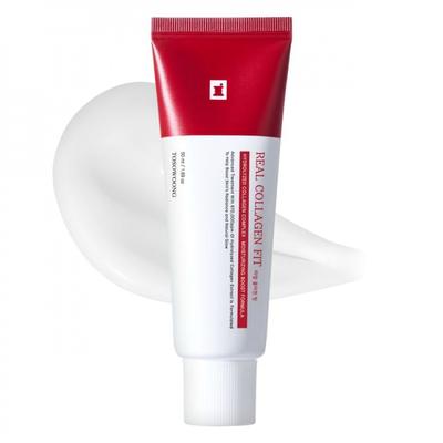 Tosowoong Real Collagen Fit Hydrolyzed Collagen Wrapping Mask 50ml | Intense Hydrolyzed Collagen-Infused Peel Off Facial Mask