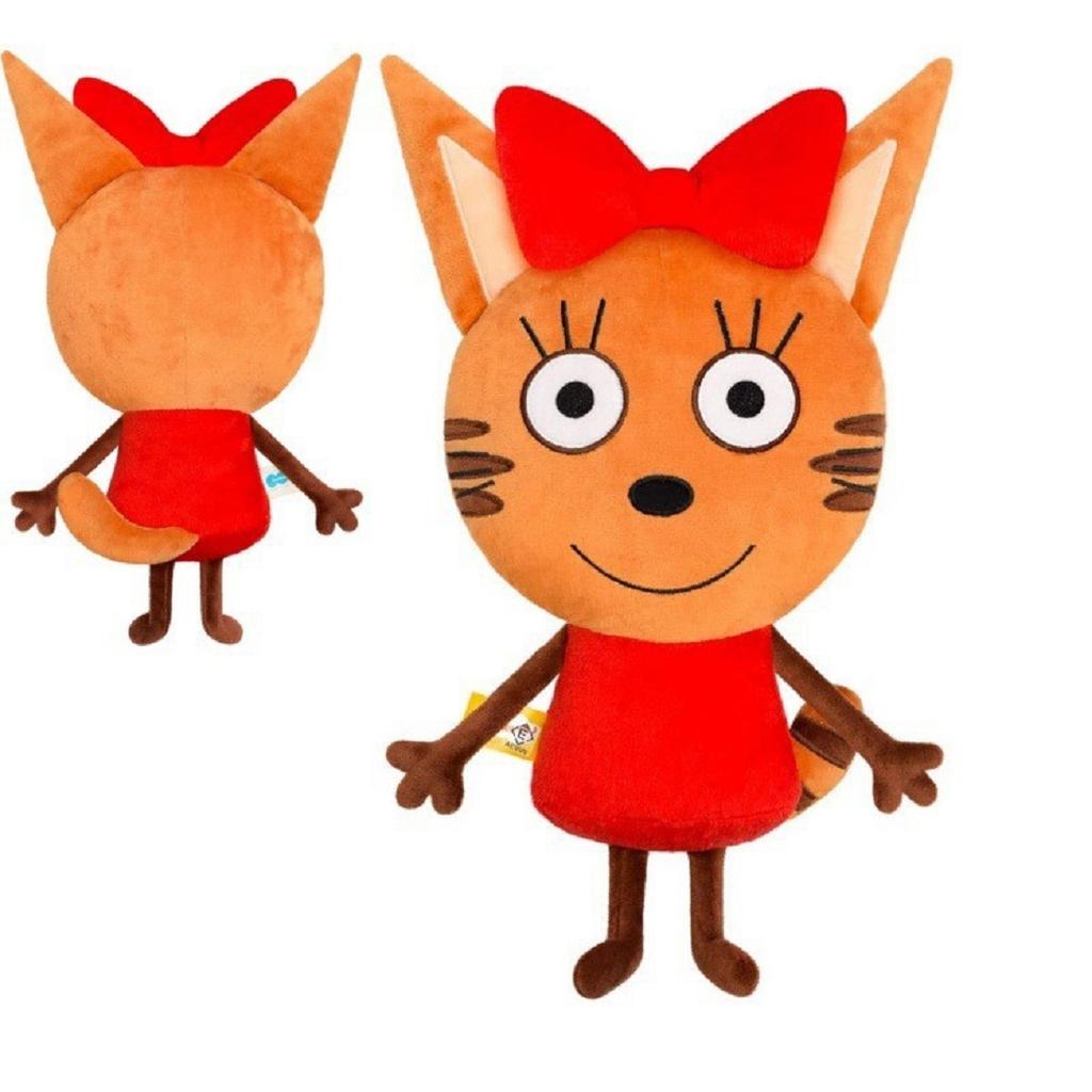 HOT New arrival in stock Kid-e-Cats cartoon toy Karamelka three cats plush soft and cute dolls