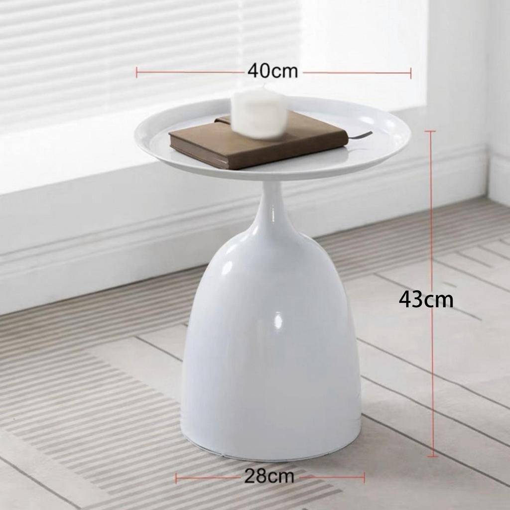 Nordic Style Coffee Table Side End Table Floor Tray Corner Table Small Household Bedside Table Ornament Decor