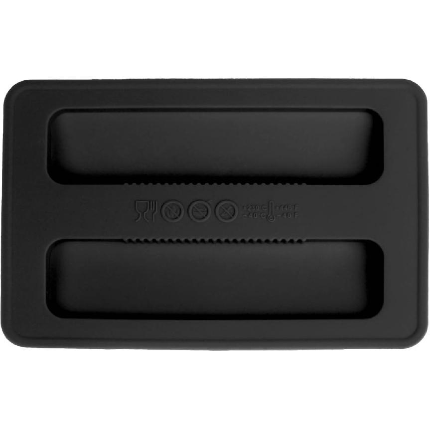 Black Toaster Appliance Top Cover, Crumb Catcher for Toaster,Silicone Lid,Attachments for,Bread Machine Cover for Sandwich Machine Part