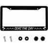 License Plate Frame Registered Nurse Stainless Steel License Plate Frame With 2 Holes & Free Screws 12.2 X 6.3 Inches