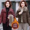 Short winter new down cotton-padded clothes, loose cotton-padded clothes, cotton-padded jackets, thickened fur collars, and outer wear.