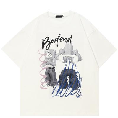 Streetwear Funny Graphic T-Shirt Cotton Tshirt Unisex Tops Tees Summer Short Sleeves T Shirt