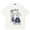 Streetwear Morsom Grafisk T-skjorte Bomulls-t-skjorte Unisex Topper Tees Sommer Kortermet T-skjorte