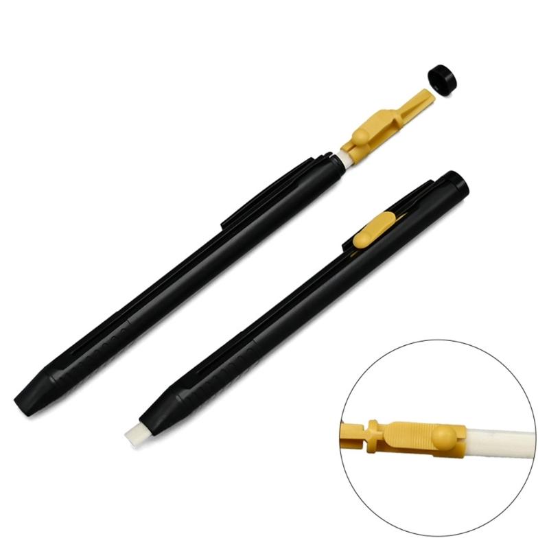 Plastic Fabric Marking Pen Tailor Chalk Pen Includes box of Refills for Fabric Cutting Sewing Dressmaking