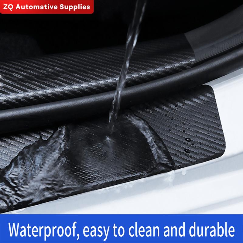 4x4 Car Door Sill Trunk Protector Stickers for Toyota Tacoma TRD 4Runner Tundra Rav4 Highlander Carbon Fibre TRD Offroad Decals