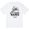 Vans Printed Cotton Crew Neck Short Sleeve T-Shirt Men Tops White VN000NWAWHT1