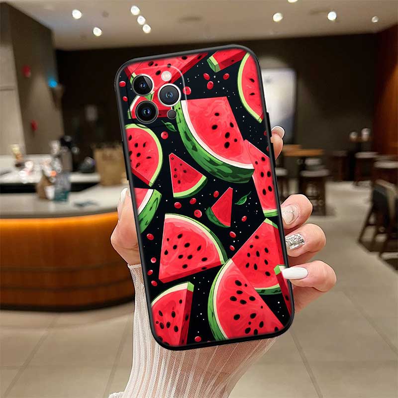 UP19 Cartoon Fruit Watermelon New High-End Shell Phone Case for Redmi Note 8 9 Pro Max 9S 9T 9C NFC 8T 8A 10A A4