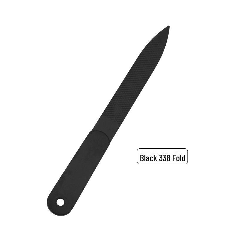Stainless Steel Manicure & Pedicure Tool Set: Nail File, Dead Skin Fork, Double-Sided Pedicure File, and Clippers