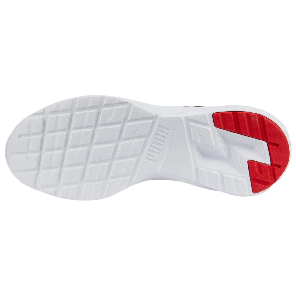 Puma Pantofi sport unisex activ negru alb roșu pentru toată ziua 386269-03