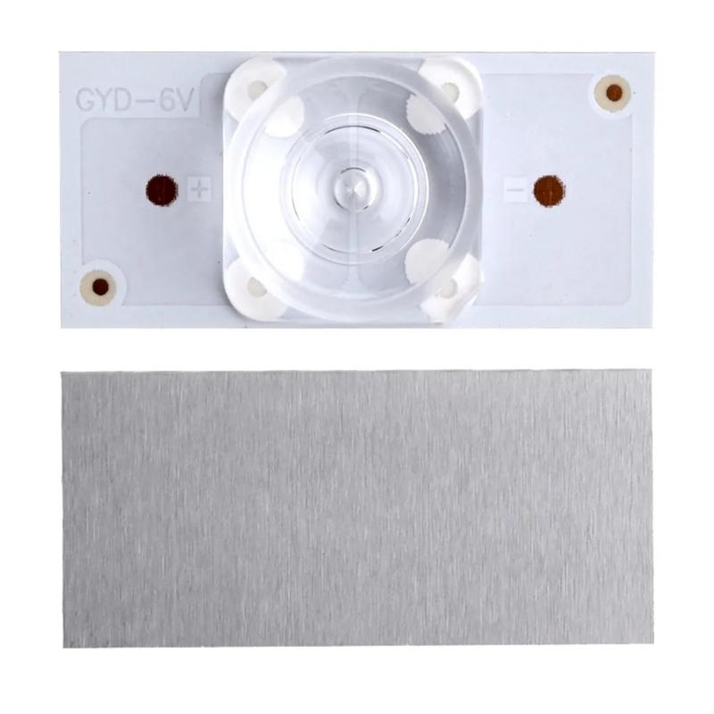 3V 6V LG6V Lamp Beads LED Backlight Bead with Opt Lens Fliter for TVs Repair Perfect for 32-65inch Screens