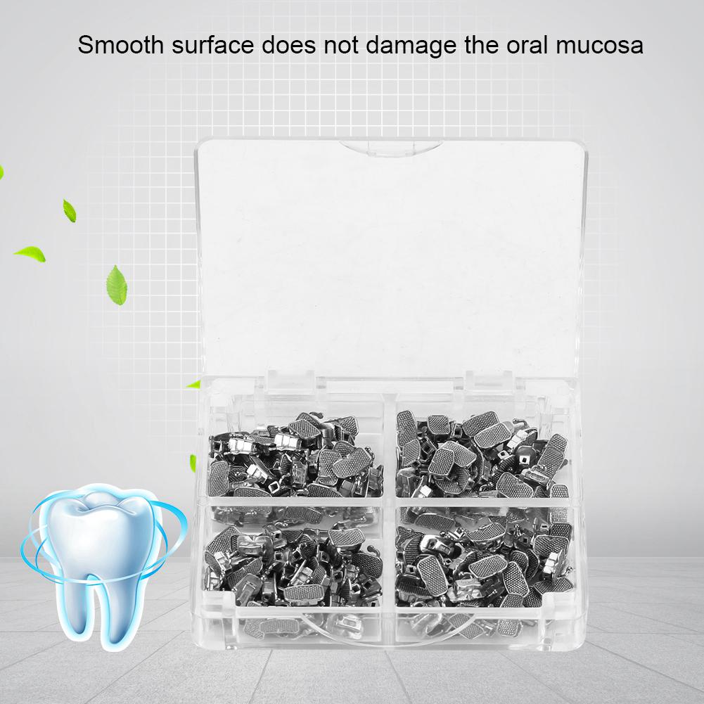 200Pcs Dental Orthodontic Tube 1st Molar Buccal Tube Bondable NOn Convertible Roth 022