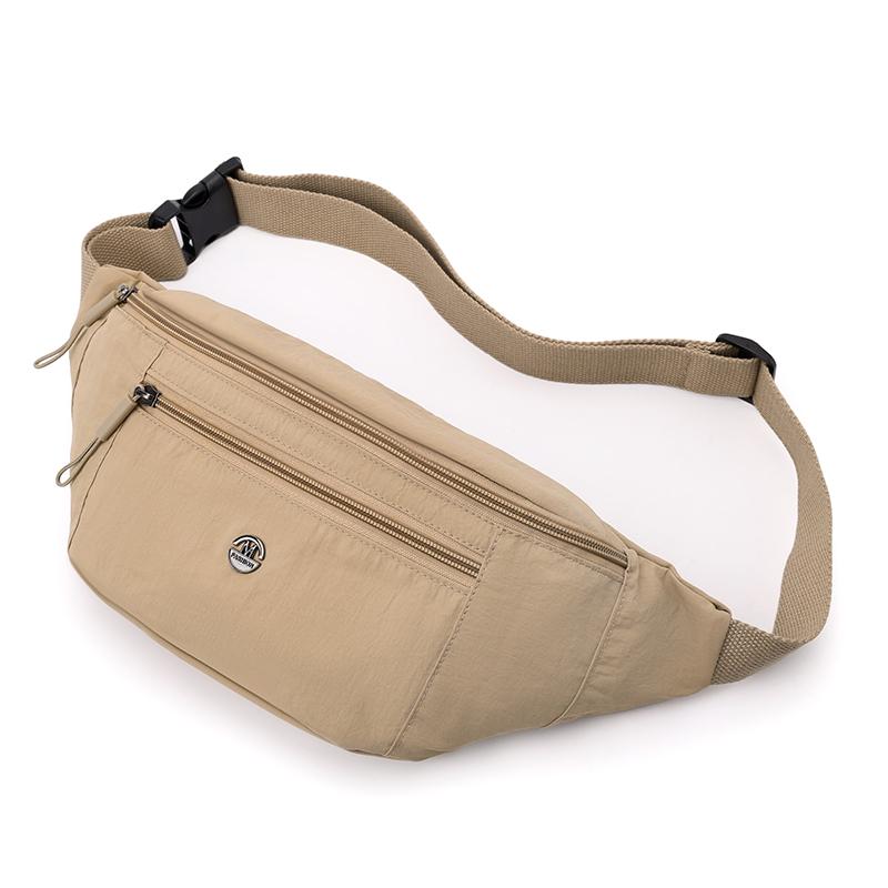 Sports Outgoing Waist Bag Lightweight Solid Color Women's Chest Bag Crossbody Bag