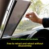 1PC Retractable Window Sun Shades UV Blocking Sun-proof Heat Insulation Shields Car Sun Protector Windshield Sunshade