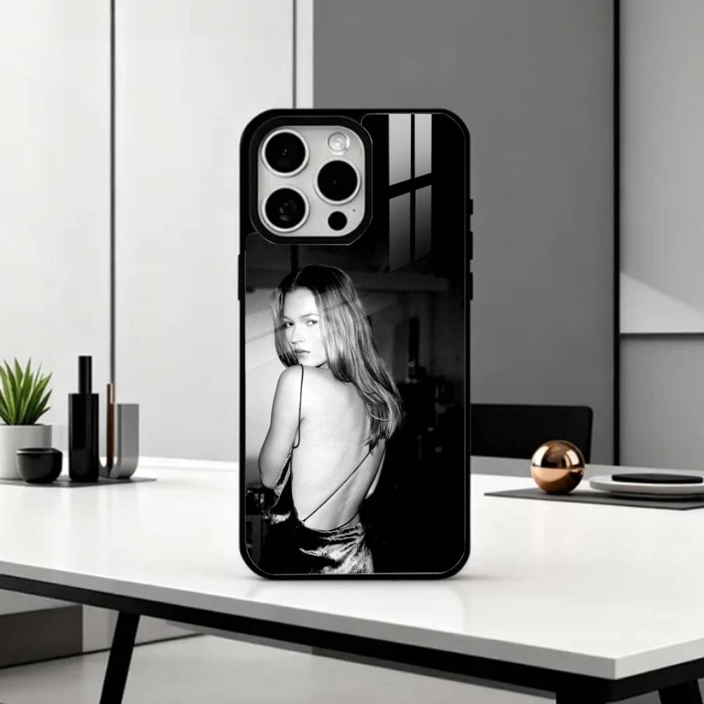 90s Brit Retro K-Kate M-Moss Kryt na telefon Pro iPhone17,16,15,14,13,12,11 Plus,Pro Max Magnetický Pro Magsafe Bezdrátové nabíjení