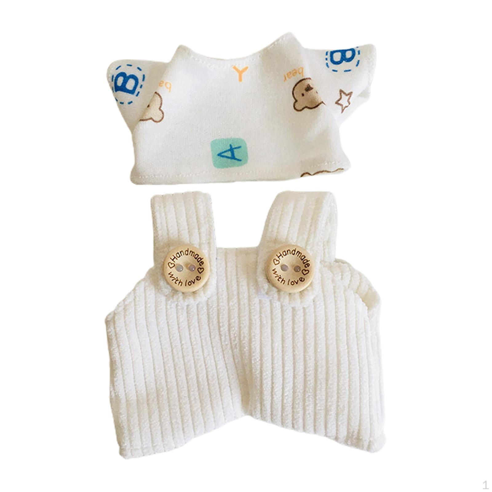 

17 см плюшевая кукольная одежда чучело животных фото реквизит удобный стильный для мультфильма White Pants