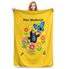Die kleine Maulwurf Decke Super Weiche Grafische Plüschdecke für Mädchen Jungen Wohnkultur Flanell Tagesdecke Bettbezug
