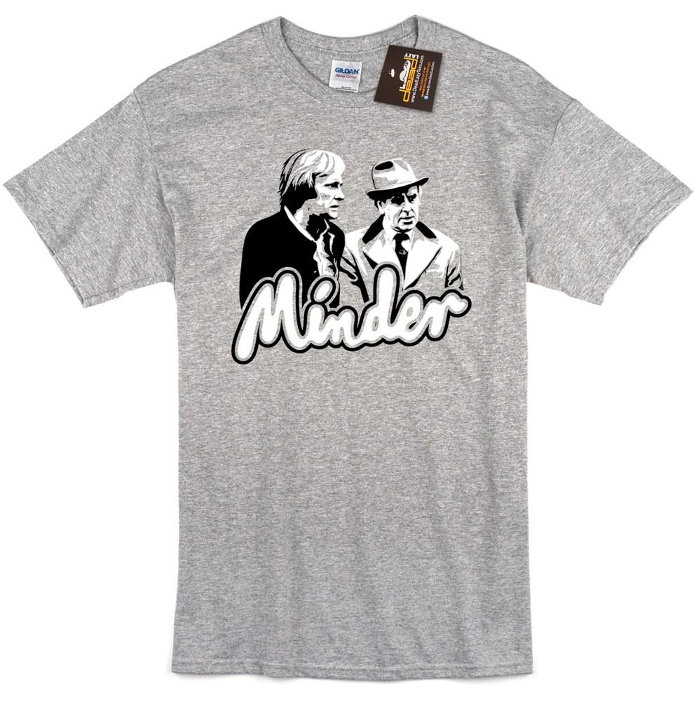 Minder Inspired T-shirt Retro 80s British TV Show Classic Cult Fan Tee XL