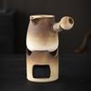 Ceramic Tea Kettle with Infuser and Warmer for Outdoor Gatherings Shops