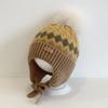 Latest High Quality 2-5 Year Baby Baby Knitted Hat Warm Thicken Kids Earmuffs Cap Windproof Knitted Woolen Hat Autumn Winter