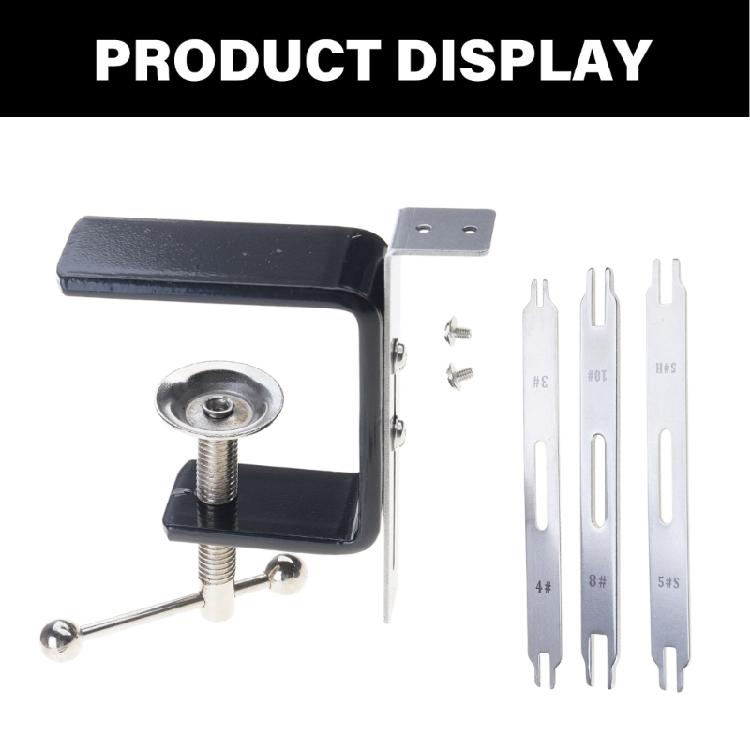 Zippers Stopper  Zippers Fixer Stainless Steel Zippers Fixing Device, Essential Tool for Tailors and Seamstresses