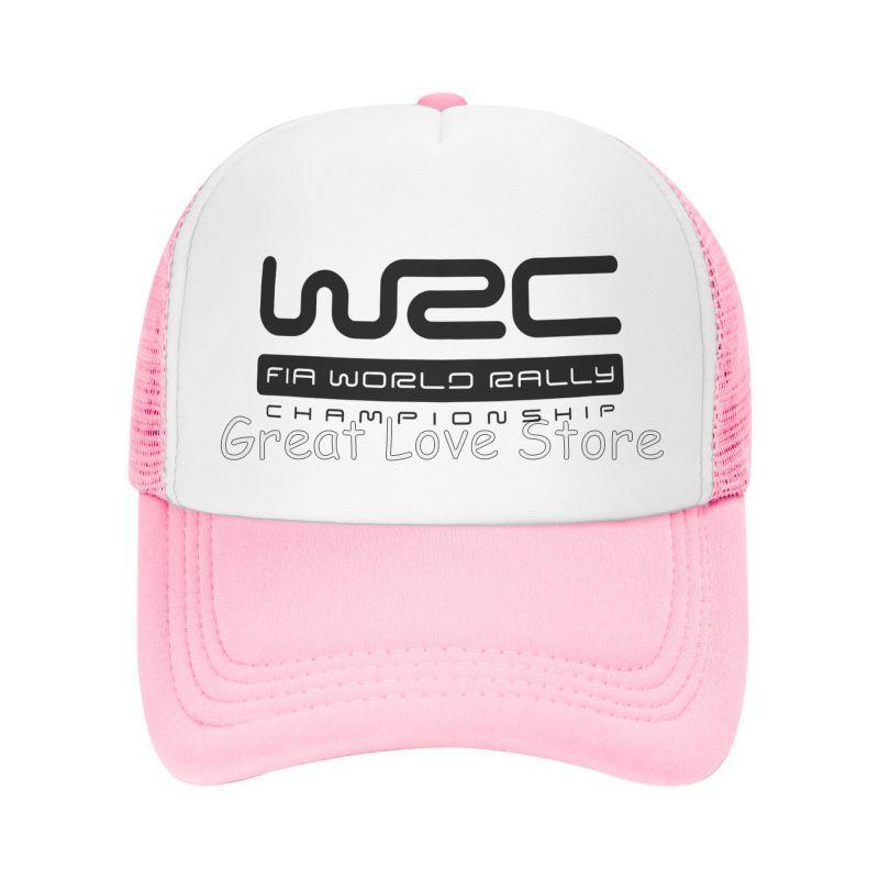 WRC World Rally Championship Mesh Baseball Cap Outdoor Sports Rally Car Racing Snapback Hat Summer Breathable Sun Visor Caps