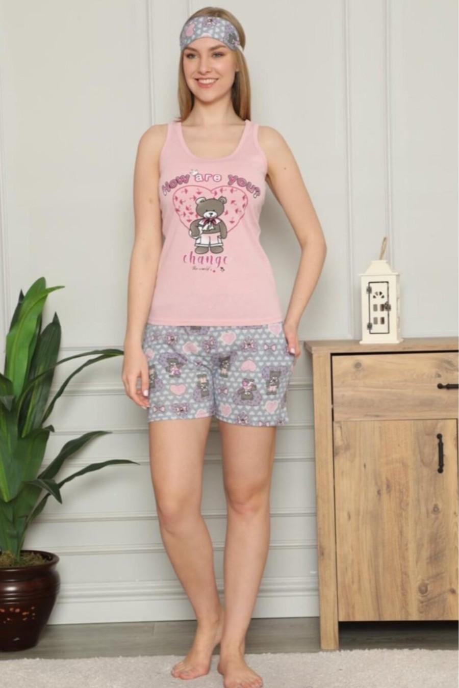 

Піжама дружин. SNY (83235) 48(XL) рожевий