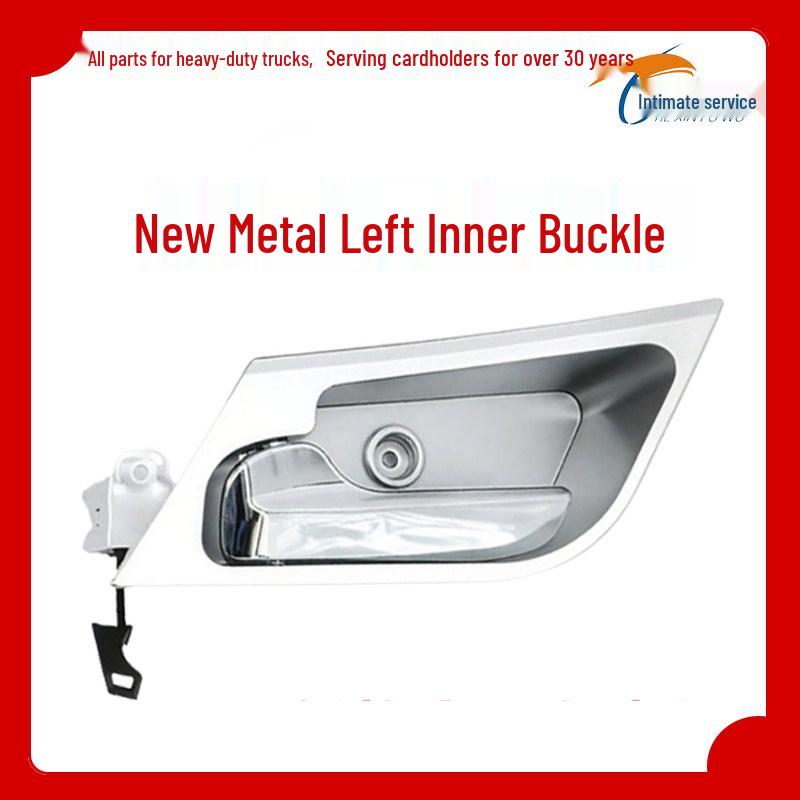Suitable Inner Door Handle for HOWO HOHAN T5G: Silver, Brand New T5G TX Model