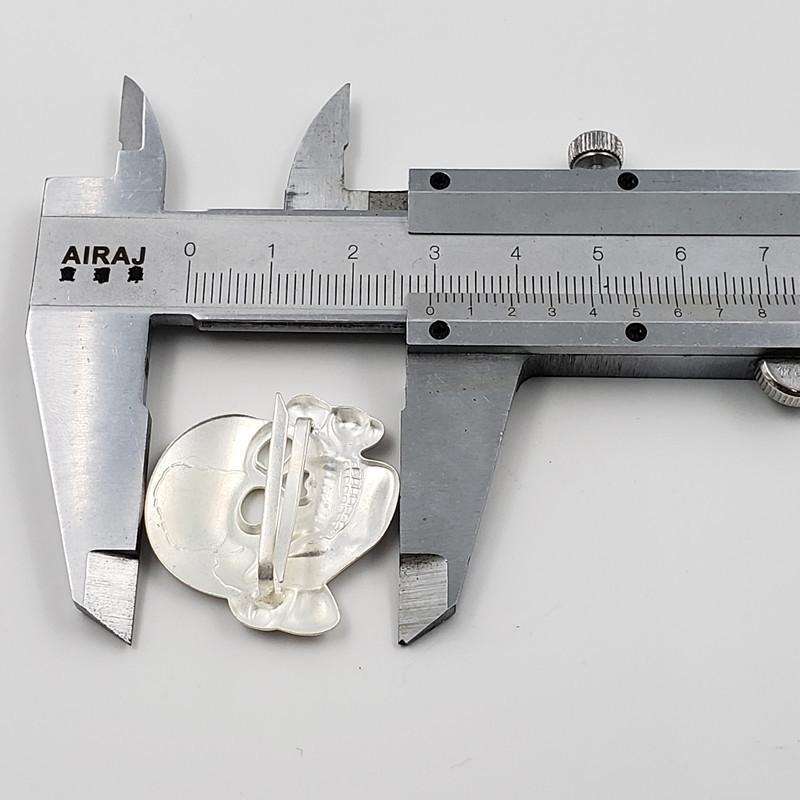 Czaszka, vintage odznaka, kwiat do przypięcia na klatkę piersiową, przypinka, broszka, odznaka, przypinka do kołnierzyka, antyczne rękodzieło