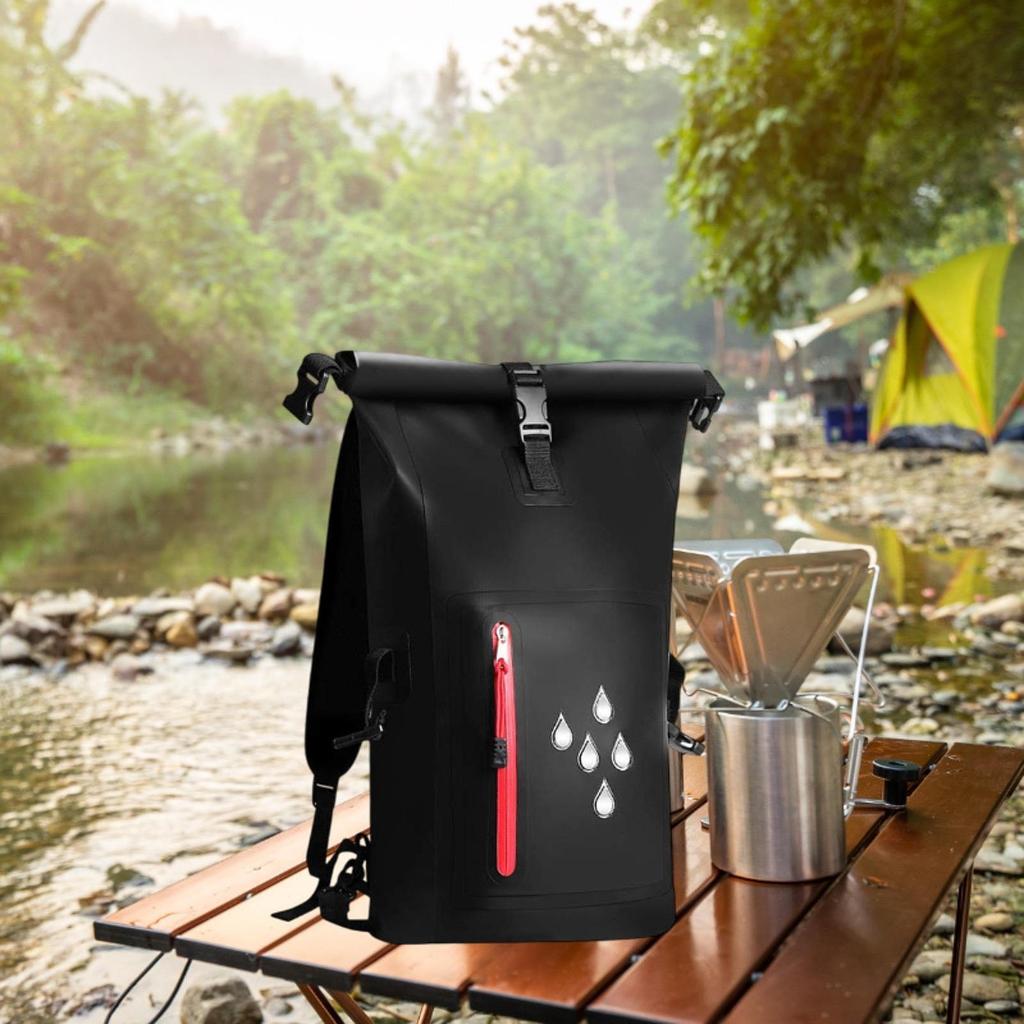 25L Waterproof Backpack Dry Bag for Kayaking And Camping Activities