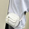 Einfache Vielseitige Cord-Umhängetasche Unisex Modisch Lässig Kleine Quadratische Tasche Personalisierte Pendler-Umhängetasche Geschenke