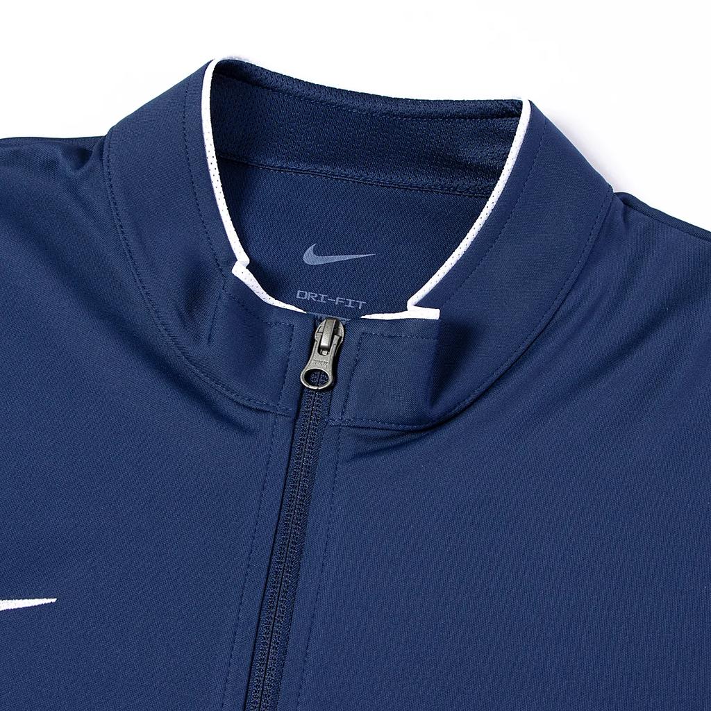 Nike Striped Logo Zip-Up Stand Collar Long Sleeve Jacket Men jackets HM7249-410