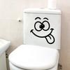 Creative Emoji & Abstract Wall Décor Stickers for Toilets & Rooms