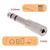 4pack Quality 6.35mm (1/4)inch Male To 3.5mm(1/8)inch Female Adapter 3.5mm Male To 6.35mm Female Plug Headphone Adapter