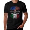 American Grown With Italian Roots Tshirt Holiday Party Tee Shirt