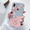 For Redmi Note 7 Pro 7S Phone Case Soft Slim Luxury A-Z Letters Cover Funda Clear Bumper For Redmi Note 7 Transparent Shockproof