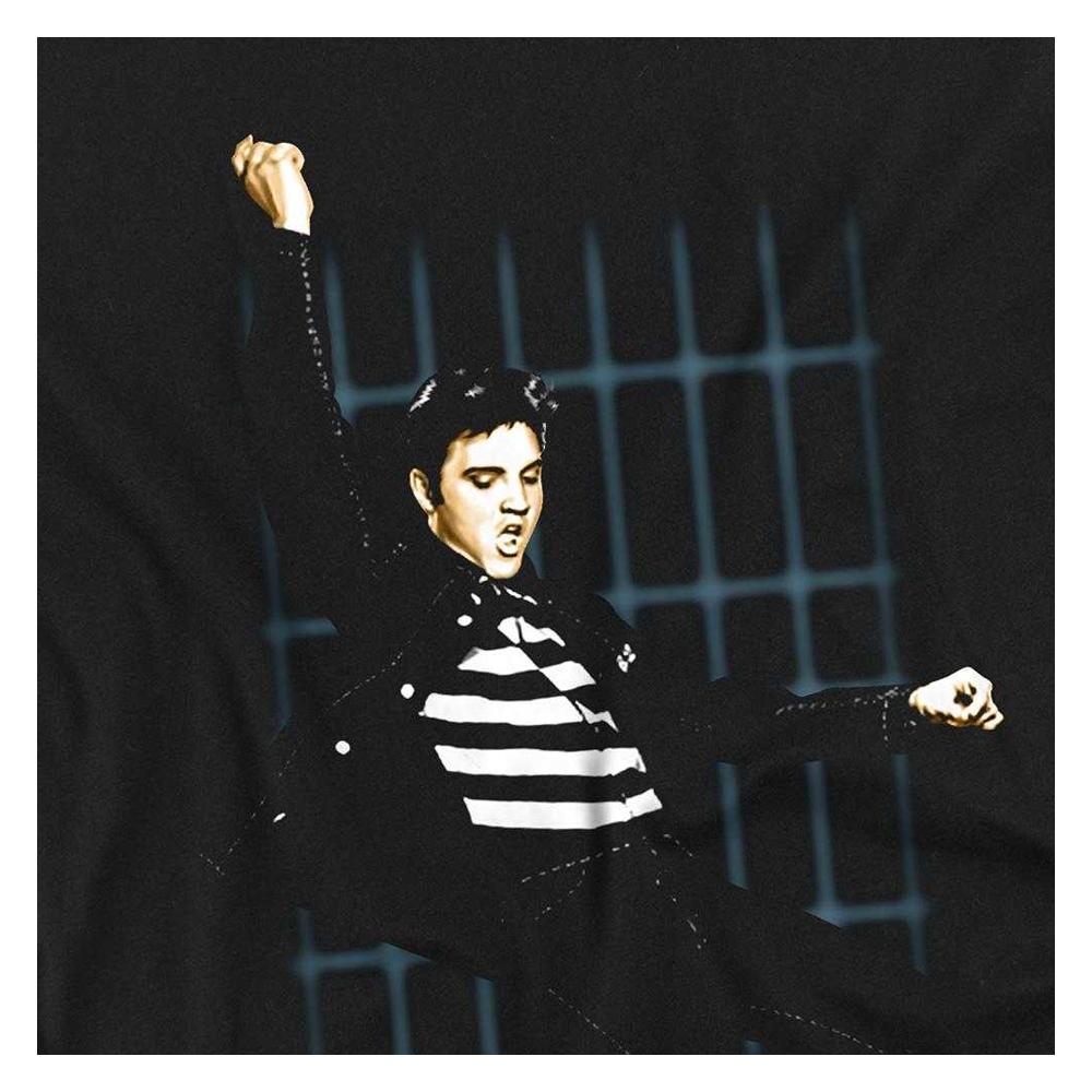 Elvis Childrens/Kids Blue Bars T-Shirt