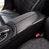 Reposabrazos central de fibra de carbono para coche, 4 unidades, cubierta de botón de interruptor, accesorios interiores para Mercedes Benz E GLC C clase W205