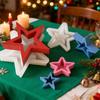 Hollow Star Silicone Mold Christmas Ornament Resin Mold Pentagrams Silicone Mold Christmas Star Epoxy Resin Casting Mould