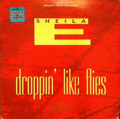 Disque 12 pouces SHEILA E. - Droppin' Like Flies 021758 Warner Bros. Re 1991 US Dance & Electronica Occasion