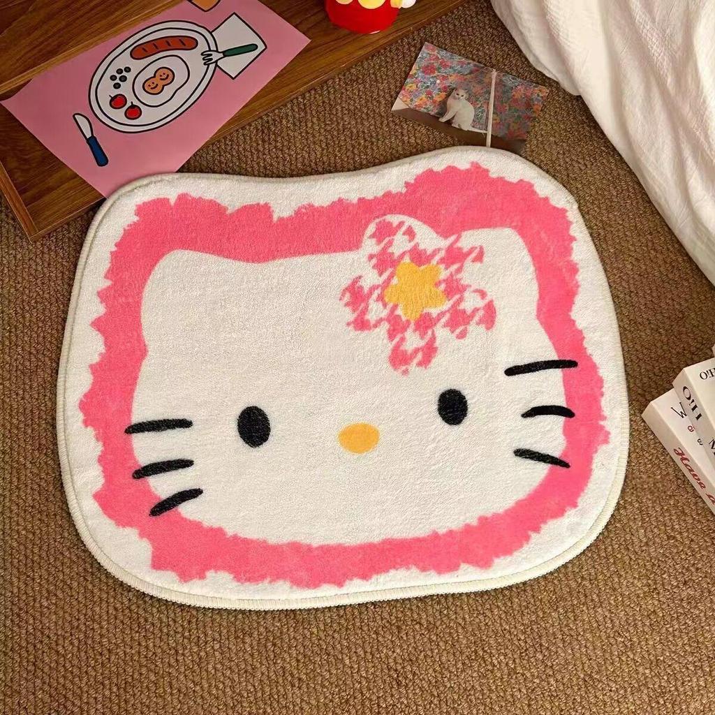 Cartoon Cute Bedroom Bedside Blanket Dresser Makeup Bathroom Bathroom Absorbent Non-slip Foot Pad