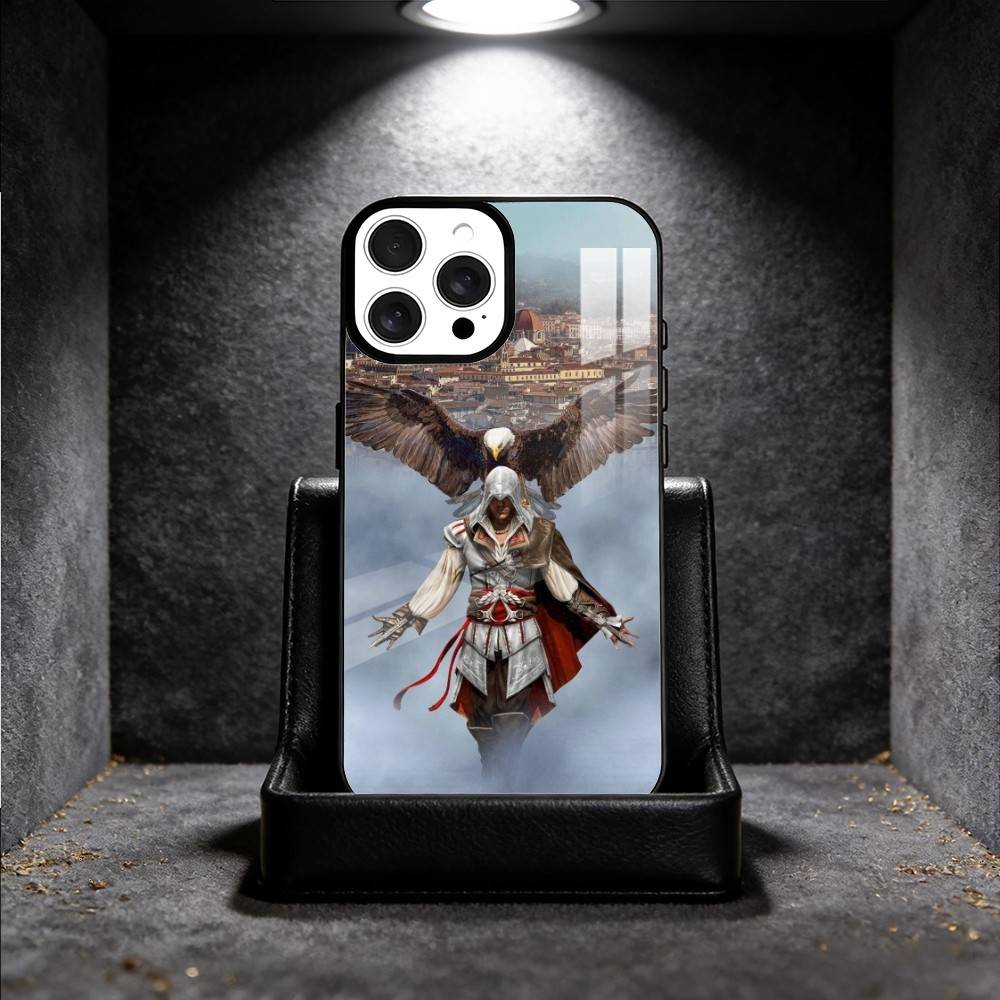 Kryt na telefon Assassin's Creed Pro iPhone 17,16,15,14,13,Pro,Max,Plus,Magnetický Pro Magsafe Bezdrátové nabíjení