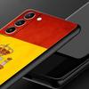 Spain Bull Flag Phone Case For Samsung Galaxy S26 Ultra S25 Plus S24 FE S23 S22 5G S21 S20 Cover Black Soft