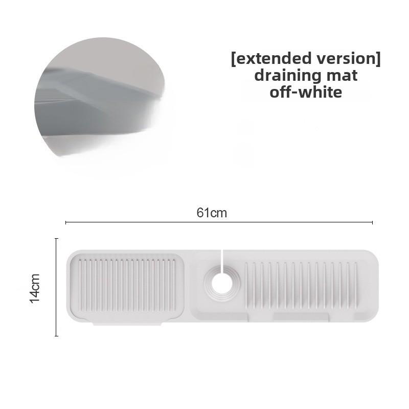 

Силиконовый коврик для слива крана - водонепроницаемый коврик для кухни и ванной комнаты