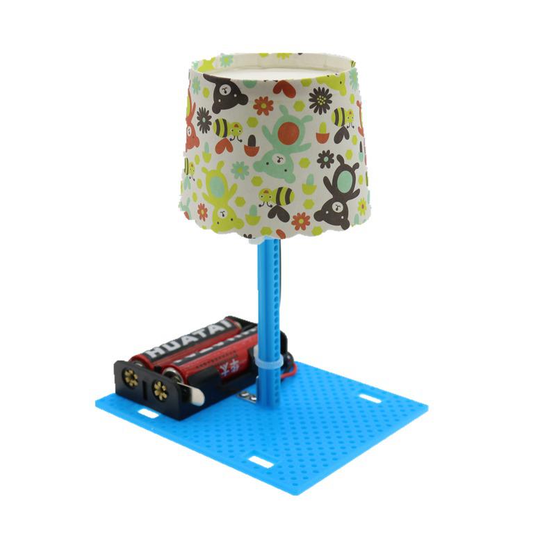 Colorful Desk Lamp DIY Science Kit for Students: Creative Homework & Science Experiment Material Pack