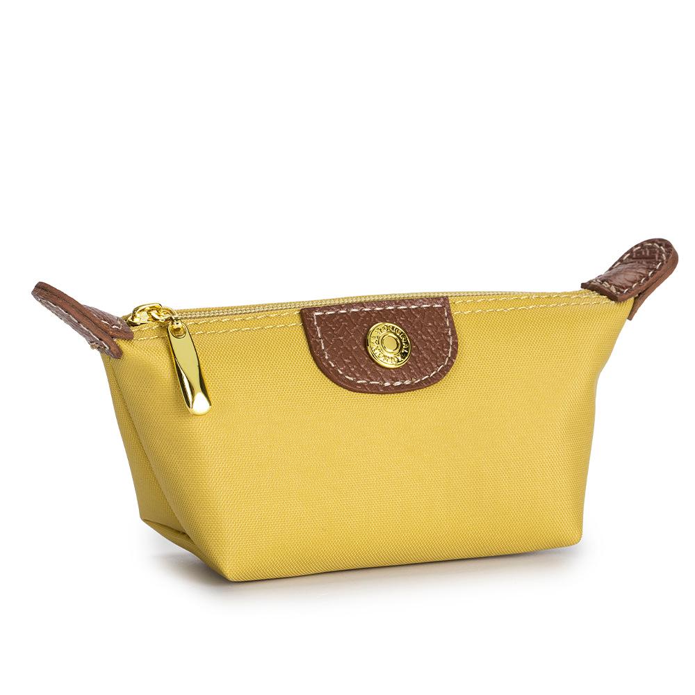 Mini Exquisite Coin Purse: Lightweight Nylon Dumpling Bag for Lipstick & Earphone Storage, Women's Stylish Accessory