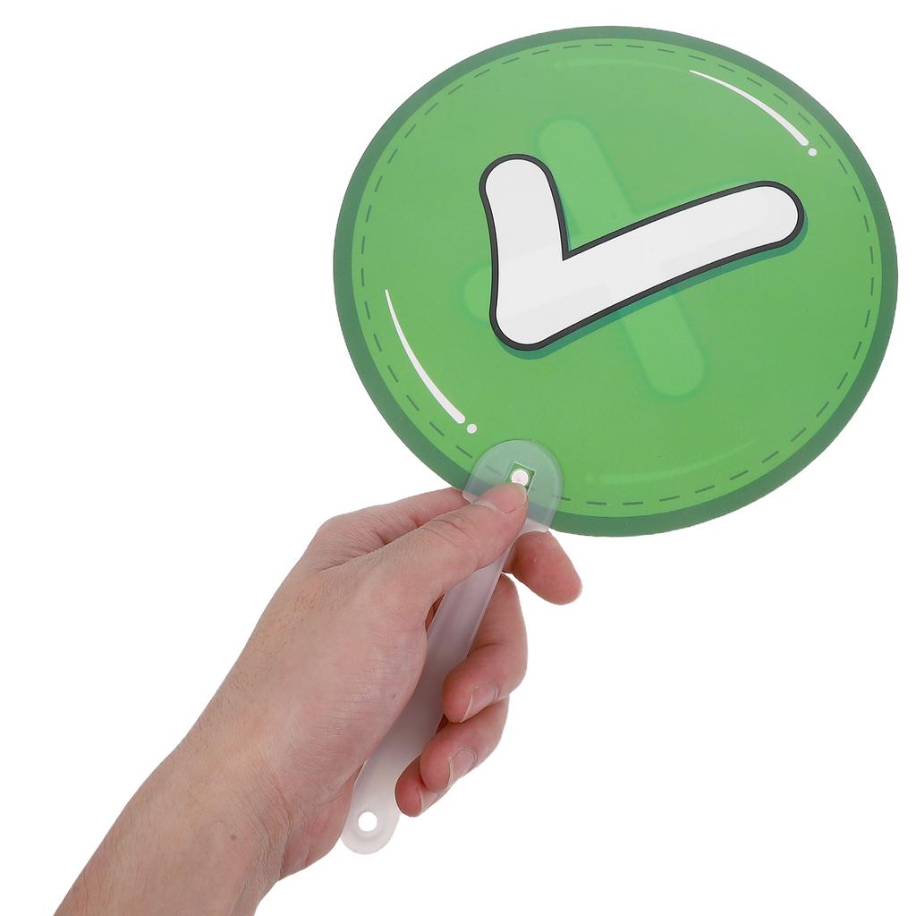 10pcs Interactive Classroom Voting Paddles Double Sided True False Handheld Plastic Student Response Boards For Engagement