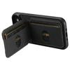 SUTENI H02 For iPhone 17 Air Case Card Slots Kickstand Litchi Texture Leather+TPU Cover