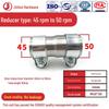 Adjustable Diameter Muffler Pipe Clamp Converter Clip