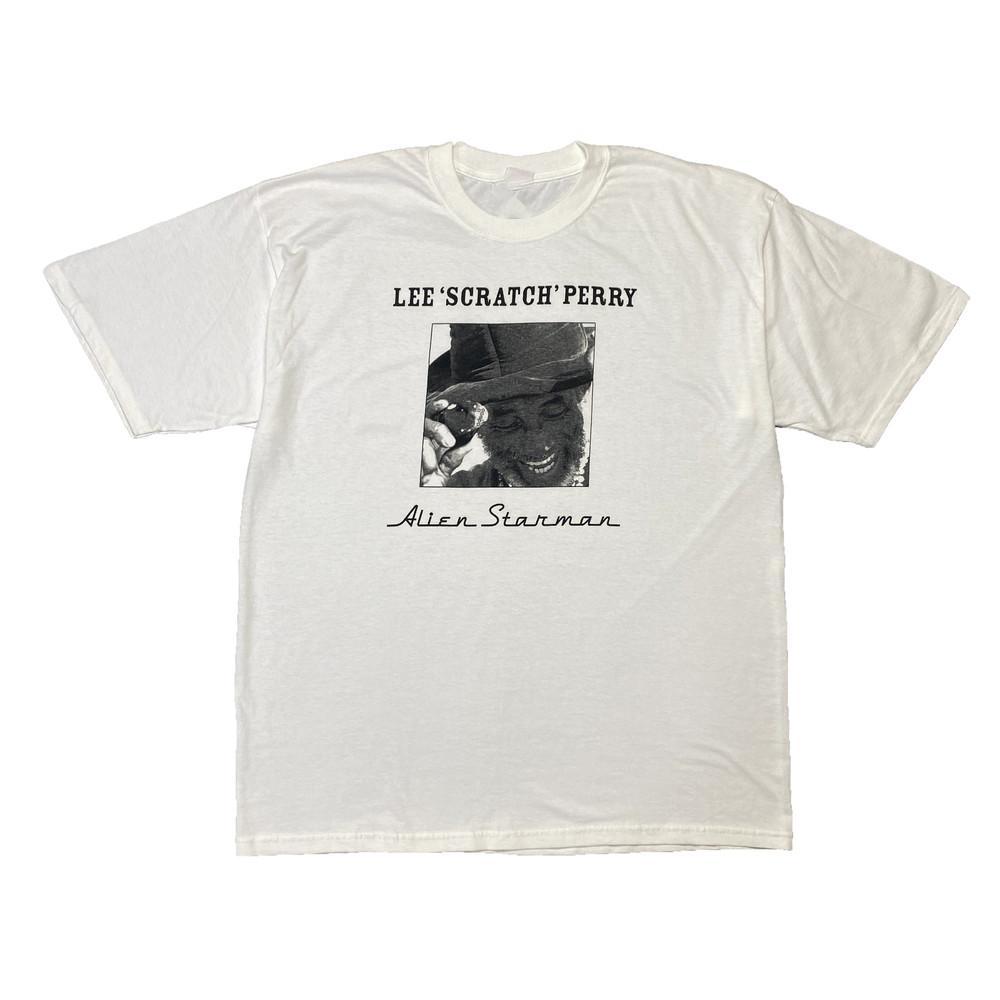 Alien Starman Lee Scratch Perry Shirt White Unisex S-234XL Unisex T-Shirt XXL